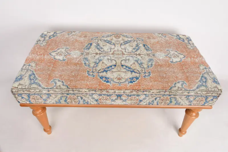 Antik Stil Tezgahı, Etnik Tezgah, Osmanlı Tezgahı, Döşemeli Tezgah, Türk Halı Tezgahı, Kilim Tezgahı, Ev Dekor Tezgahı, El Yapımı Tezgah - 1