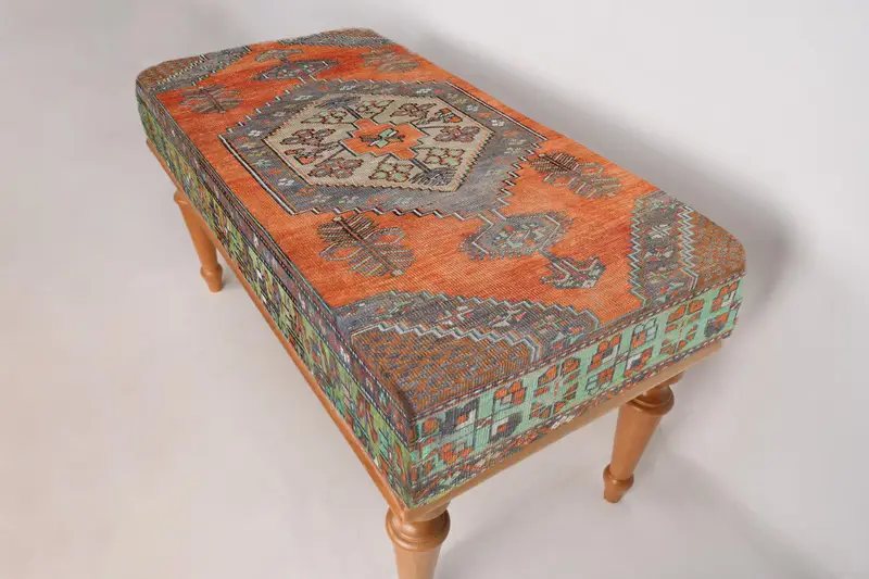 Madalyon tezgahı, çamurluk tezgahı, Osmanlı tezgahı, döşemeli tezgah, Türk halı tezgahı, Kilim tezgahı, ev dekor tezgahı, el yapımı tezgah - 5
