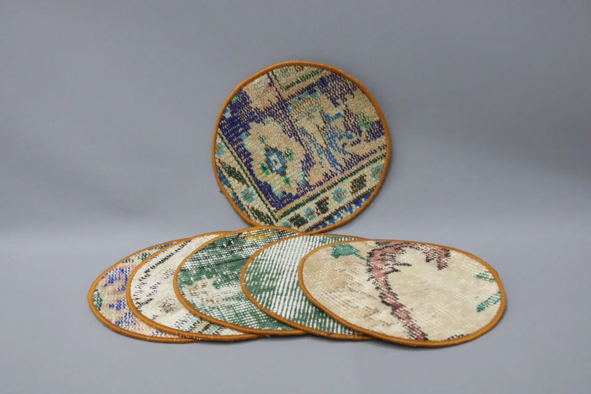 Table, Coffee Cup Pad, Rug Supla, Blue Supla, Rug Supla, Non Slip Supla, Carpet Supla, Stylish Carpet Decor Pad, Natural Supla, - 1
