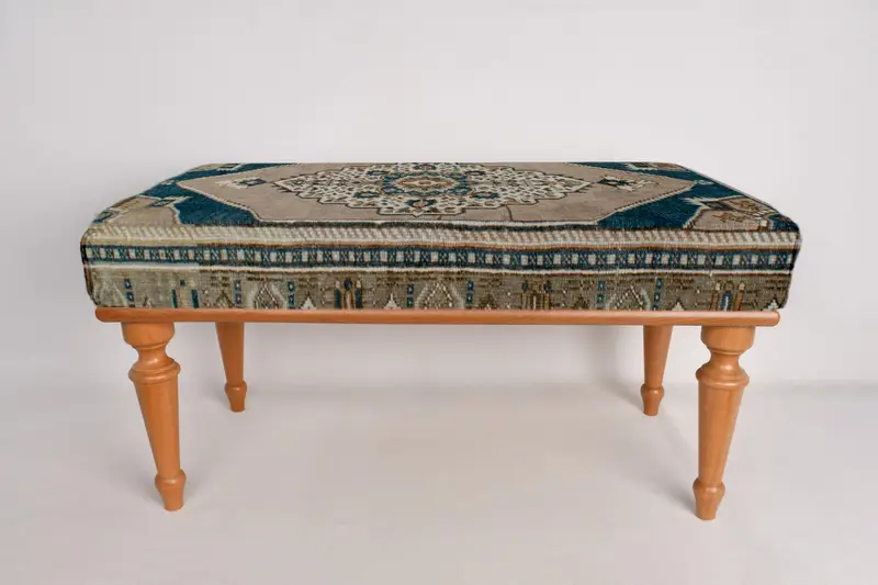 Bohem tezgahı, madalyon tezgahı, Osmanlı tezgahı, döşemeli tezgah, Türk halı tezgahı, Kilim tezgahı, ev dekor tezgahı, el yapımı tezgah - 3