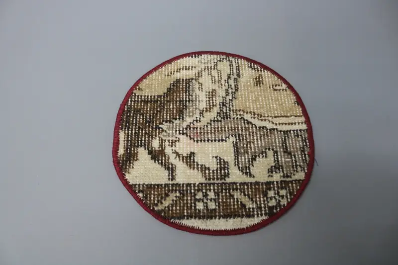 Masa, mutfak dekoru, yemek aksesuarı, mavi placemat, halı coaster, el yapımı coaster, hediye alt plakası, fare alt plakası, en iyi ped, - 6