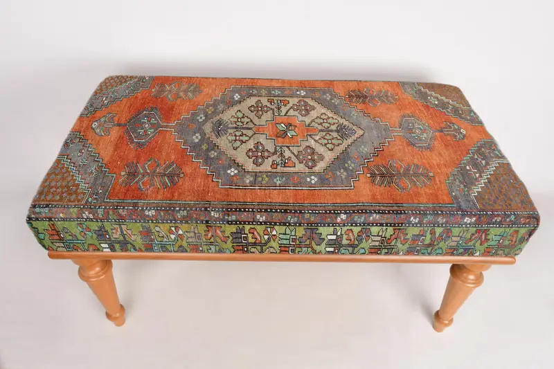 Madalyon tezgahı, çamurluk tezgahı, Osmanlı tezgahı, döşemeli tezgah, Türk halı tezgahı, Kilim tezgahı, ev dekor tezgahı, el yapımı tezgah - 1