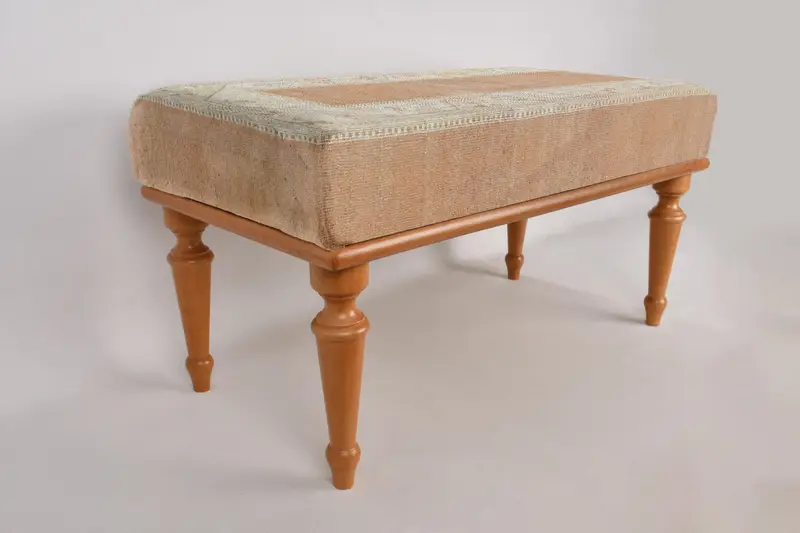 Osmanlı tezgahı, yumuşak tonlar tezgah, Türk halı tezgahı, tezgah, boho tezgah, el yapımı tezgah, modern tezgah, minimal tezgah, 4 farklı bacak rengi, - 6