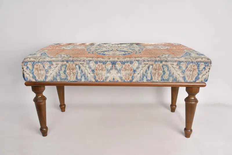 Antik Stil Tezgahı, Etnik Tezgah, Osmanlı Tezgahı, Döşemeli Tezgah, Türk Halı Tezgahı, Kilim Tezgahı, Ev Dekor Tezgahı, El Yapımı Tezgah - 5