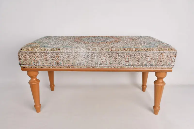 Ahşap iş tezgahı, Osmanlı tezgahı, madalyon tezgahı, döşemeli tezgah, Türk halı tezgahı, Kilim tezgahı, ev dekor tezgahı, el yapımı tezgah - 4