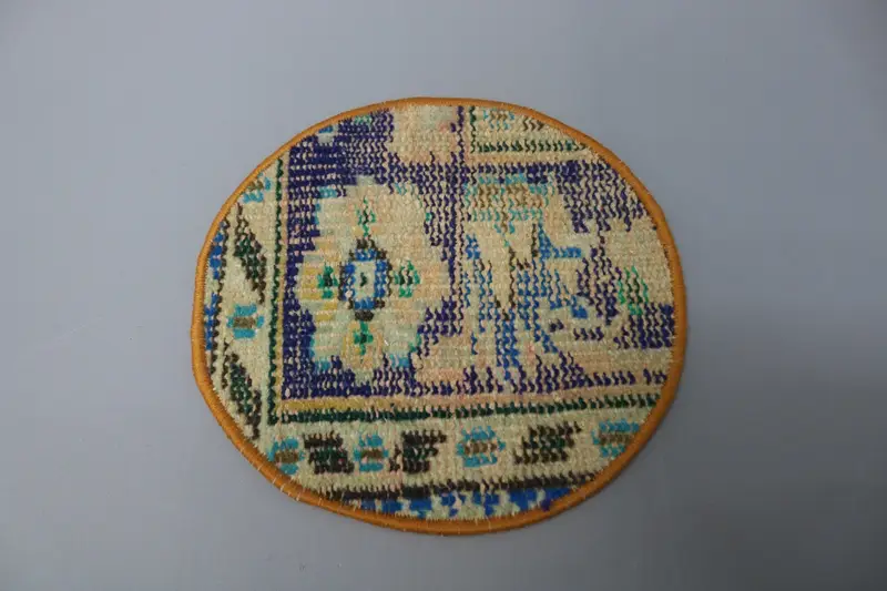 Masa, kahve fincanı ped, halı supla, mavi supla, halı supla, kaymaz supla, halı supla, şık halı dekor pedi, doğal supla, - 6