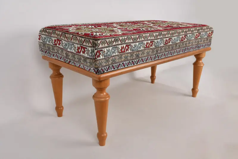 Kilim Desing Tezgahı, Etnik Desen Tezgahı, Osmanlı Tezgahı, Döşemeli Tezgah, Türk Halı Tezgahı, Kilim Tezgahı, Ev Dekor Tezgahı, El Yapımı Tezgah - 5