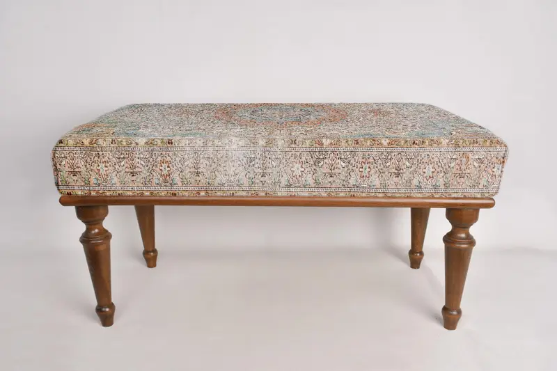 Ahşap iş tezgahı, Osmanlı tezgahı, madalyon tezgahı, döşemeli tezgah, Türk halı tezgahı, Kilim tezgahı, ev dekor tezgahı, el yapımı tezgah - 5