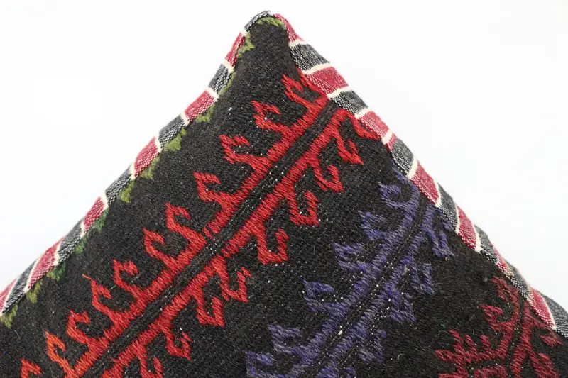 Kilim Pouf, zemin pufu, 24x24x6, zemin yastık örtüsü, desenli Kilim Pouf, bahçe pouf yastık kapağı, ev dekoru pufları sp606015 84 - 4