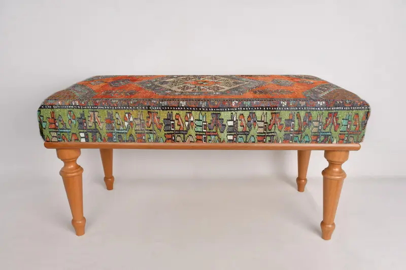 Madalyon tezgahı, çamurluk tezgahı, Osmanlı tezgahı, döşemeli tezgah, Türk halı tezgahı, Kilim tezgahı, ev dekor tezgahı, el yapımı tezgah - 4