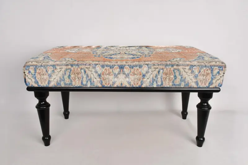 Antik Stil Tezgahı, Etnik Tezgah, Osmanlı Tezgahı, Döşemeli Tezgah, Türk Halı Tezgahı, Kilim Tezgahı, Ev Dekor Tezgahı, El Yapımı Tezgah - 2