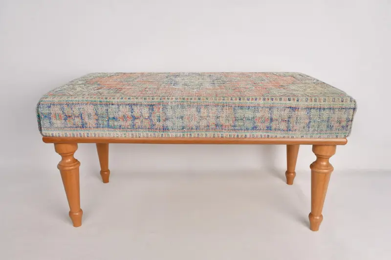 Vanity tezgahı, yatak odası tezgahı, osmanlı tezgah, döşemeli tezgah, Türk halı tezgahı, Kilim tezgahı, ev dekor tezgahı, el yapımı tezgah - 4