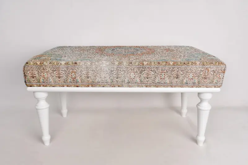 Ahşap iş tezgahı, Osmanlı tezgahı, madalyon tezgahı, döşemeli tezgah, Türk halı tezgahı, Kilim tezgahı, ev dekor tezgahı, el yapımı tezgah - 3