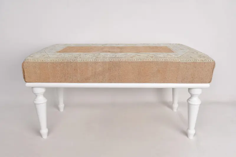 Osmanlı tezgahı, yumuşak tonlar tezgah, Türk halı tezgahı, tezgah, boho tezgah, el yapımı tezgah, modern tezgah, minimal tezgah, 4 farklı bacak rengi, - 3