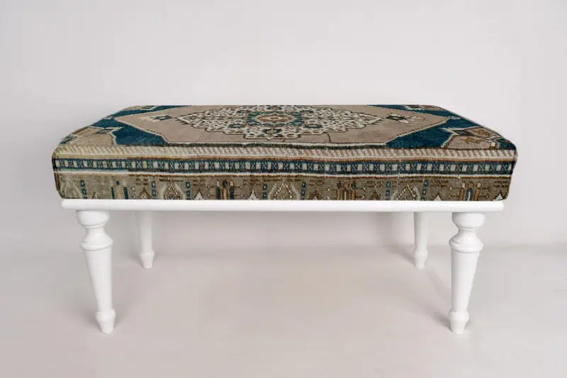 Bohem tezgahı, madalyon tezgahı, Osmanlı tezgahı, döşemeli tezgah, Türk halı tezgahı, Kilim tezgahı, ev dekor tezgahı, el yapımı tezgah - 5