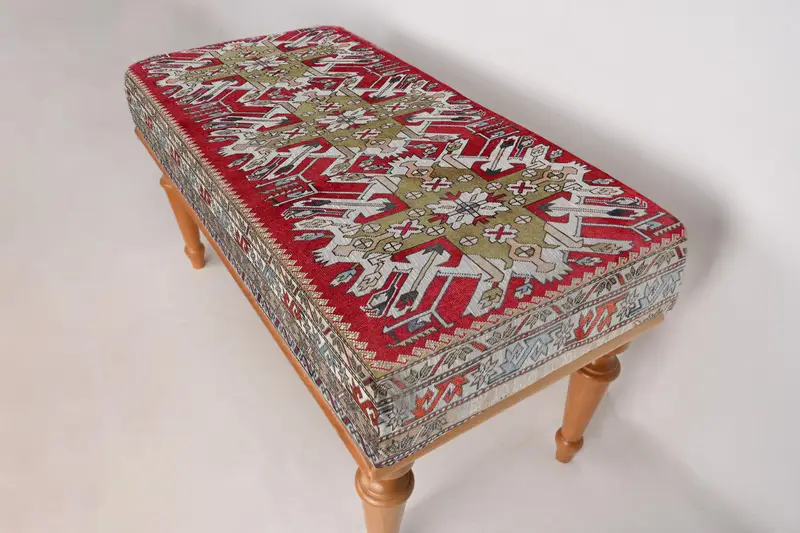 Kilim Desing Tezgahı, Etnik Desen Tezgahı, Osmanlı Tezgahı, Döşemeli Tezgah, Türk Halı Tezgahı, Kilim Tezgahı, Ev Dekor Tezgahı, El Yapımı Tezgah - 7