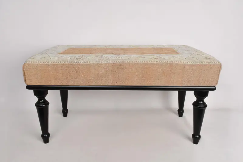 Osmanlı tezgahı, yumuşak tonlar tezgah, Türk halı tezgahı, tezgah, boho tezgah, el yapımı tezgah, modern tezgah, minimal tezgah, 4 farklı bacak rengi, - 2
