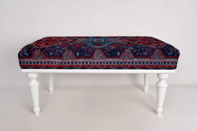Ayak fırtınası tezgahı, koridor tezgahı, Osmanlı tezgahı, döşemeli tezgah, Türk halı tezgahı, Kilim tezgahı, ev dekor tezgahı, el yapımı tezgah - 3
