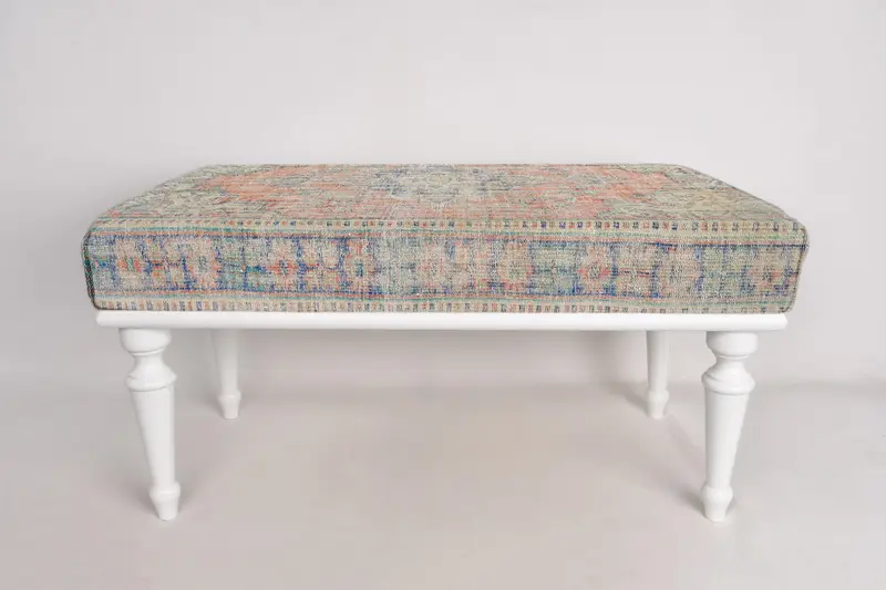 Vanity tezgahı, yatak odası tezgahı, osmanlı tezgah, döşemeli tezgah, Türk halı tezgahı, Kilim tezgahı, ev dekor tezgahı, el yapımı tezgah - 3
