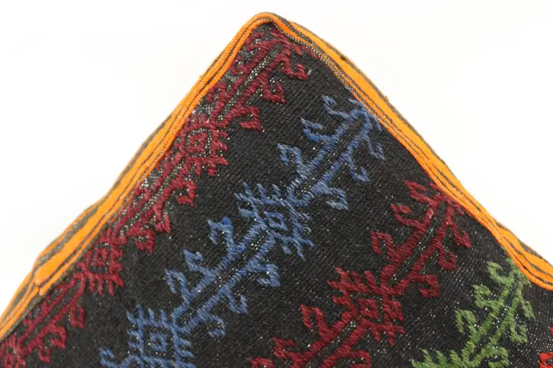 Kilim Pouf, zemin pufu, 24x24x6, zemin yastık örtüsü, desenli Kilim pufları, bahçe pouf yastık kapağı, ev dekoru pufları SP606015 67 - 4