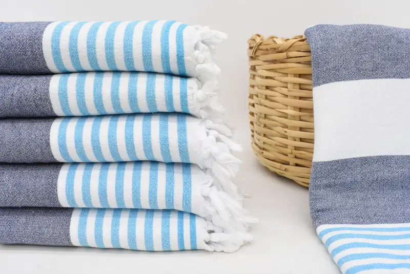 68x36 Cotton Striped Terry Towel, Handwoven Turkish Towel, Personalized Wedding Gift, Sand-free towel, Personalized Gift For Her, Gifts For Him