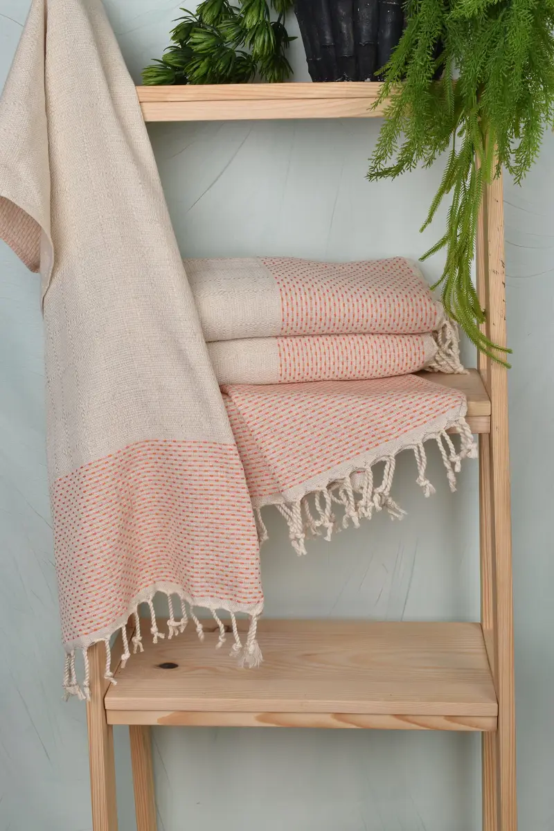 Kitchen Towel, Embroidery Towel, 40x20 Cotton Polka Dot Towel, Turkish Tea Towel, Bachelorette Party Gifts For Bride, Wedding Gift, Christmas Favors - 6