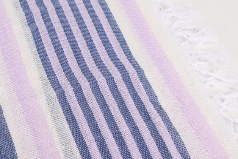 Beach Towel Gift, Turkish Towel USA, Embroidery Towels, 68x40 Cotton Striped Towel, Towel With Name, Sand-resistant towel, Oversized Beach Towel - 6