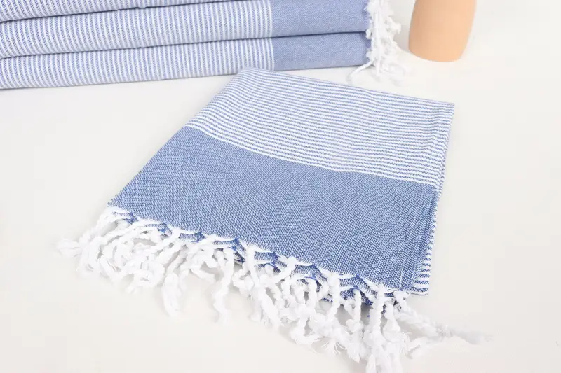 Kız gezisi parti iyiliği, monogram mutfak havlu, nedime hediye havlu, 40x18 pamuklu çizgili havlu, nedime hediyeleri, kişiselleştirilmiş yemek havlu - 5