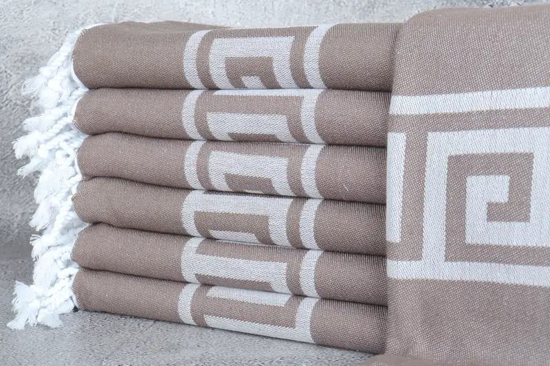Beach Towel Gift, Monogram Turkish Towel, Florida Bachelorette Party Favors, 70x40 Cotton Patterned Towel, Turkish Towel Beach, Valentines Day Gift - 2