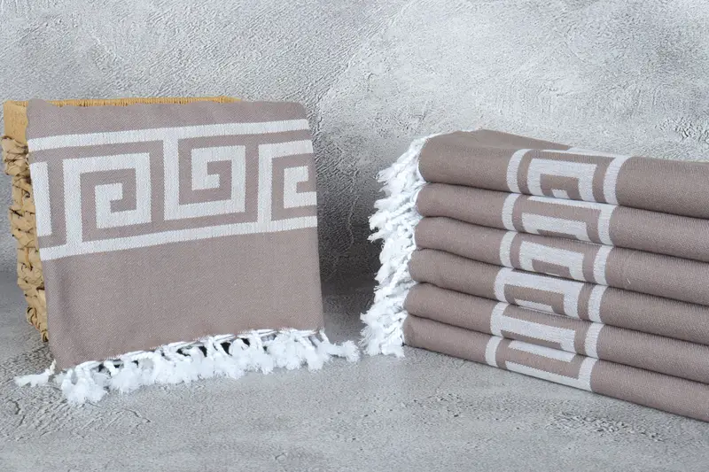 Beach Towel Gift, Monogram Turkish Towel, Florida Bachelorette Party Favors, 70x40 Cotton Patterned Towel, Turkish Towel Beach, Valentines Day Gift - 4