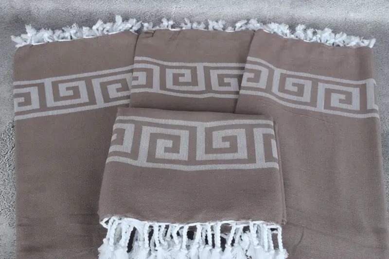 Beach Towel Gift, Monogram Turkish Towel, Florida Bachelorette Party Favors, 70x40 Cotton Patterned Towel, Turkish Towel Beach, Valentines Day Gift - 5