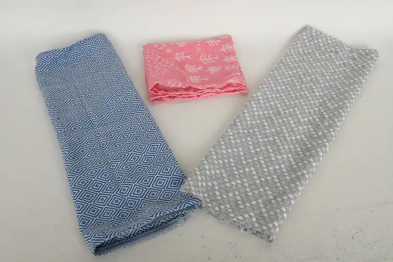 Gym Towel, 20x18 Cotton Set of 10 Towel, Turkish Towel Monogram, Wedding Favors, Wedding Gift, Memorial Gift, Organic Tea Towel, Bathroom Towels - 5