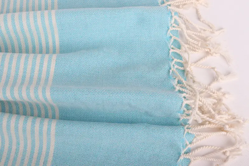 Beach Size Towel, Turkish hand towel, Cute Beach Towel, Home Decor Gifts, Bridal Shower Gift, 70x40 Cotton Striped Towel, Valentines Gift - 8