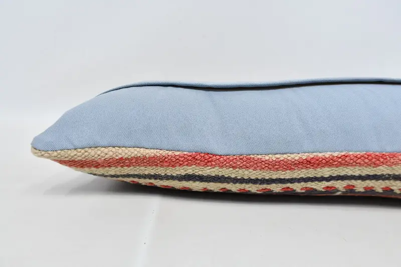 Antique Pillows, Pillow Case, Office Chair Pillow, Traditional Pillow Cover, 12x36 Beige Pillow Case, Kilim Pillow Cover, Vintage Kilim Pillow - 5