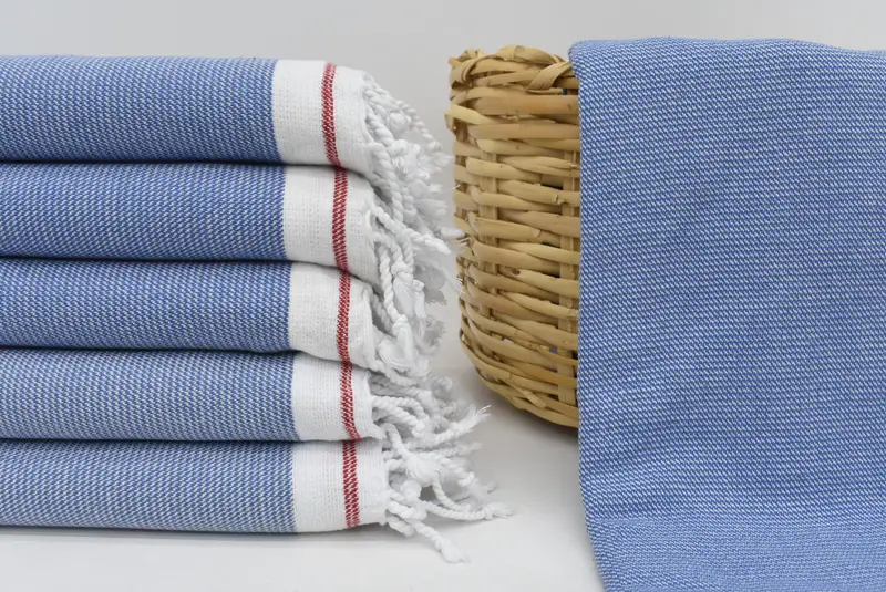 Luxury towel, Guest Towel, 64x40 Cotton Striped Towel, Sand-resistant towel, Quick-drying cotton Turkish beach towel, Gift For Coworker, Bath towel - 1