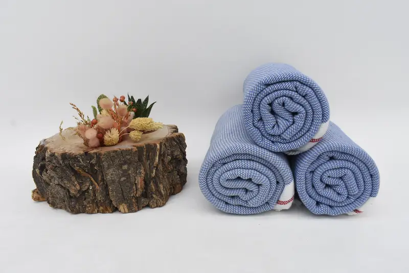 Luxury towel, Guest Towel, 64x40 Cotton Striped Towel, Sand-resistant towel, Quick-drying cotton Turkish beach towel, Gift For Coworker, Bath towel - 8