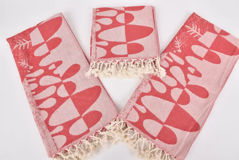 Gelin için Düğün Günü Hediyesi, Kişiselleştirilmiş Mutfak Havlu, Türk Havlu El Havlusu, 36x18 Pamuklu Kaplumbağa Tasarım Havlu, Monogramlanmış El Havlusu - 7