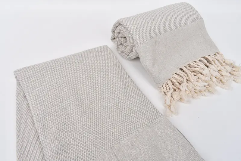 Guest Towel, Turkish bath towel, 70x40 Cotton Geometric Towel, Bath towel, Quick-Dry Beach Towel, Wedding Gift For Bride, Wedding Hand Made Gift - 7