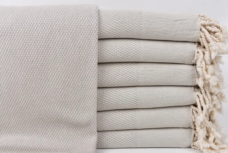 Guest Towel, Turkish bath towel, 70x40 Cotton Geometric Towel, Bath towel, Quick-Dry Beach Towel, Wedding Gift For Bride, Wedding Hand Made Gift - 1