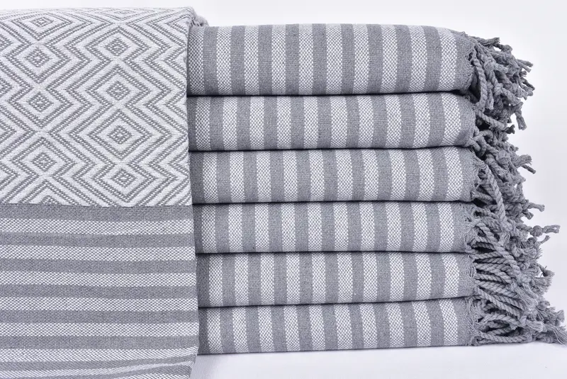 70x40 Cotton Diamond Towel, Custom Wedding Gifts, Unique Turkish towel with custom embroidery USA, Wedding For Favor, Travel towel, Custom Towel - 1