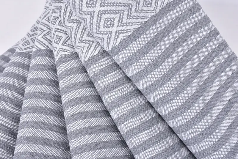 70x40 Cotton Diamond Towel, Custom Wedding Gifts, Unique Turkish towel with custom embroidery USA, Wedding For Favor, Travel towel, Custom Towel - 5