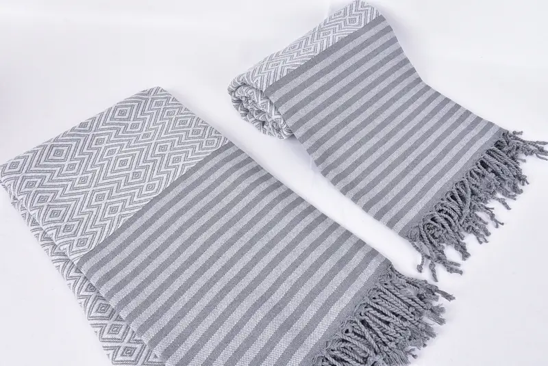 70x40 Cotton Diamond Towel, Custom Wedding Gifts, Unique Turkish towel with custom embroidery USA, Wedding For Favor, Travel towel, Custom Towel - 7