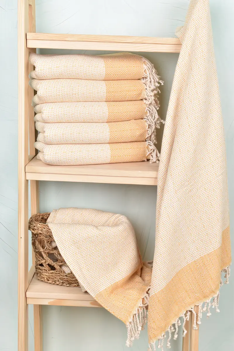 70x40 Cotton Diamond Towel, Monogram Beach Towel, Summer Towel, Embroidered Towel, Bachelor Party Favors, Personalized Wedding Gift, Valentines Gift - 3