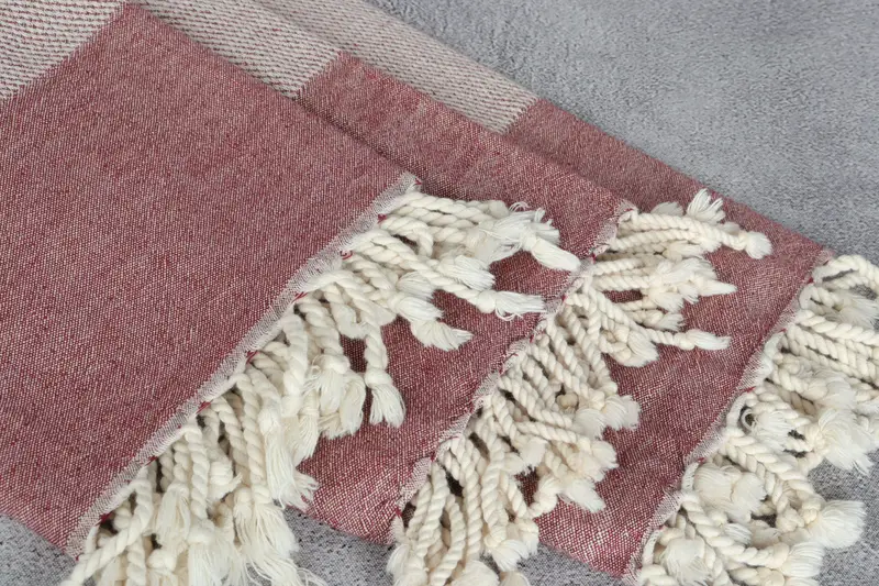 70x36 Cotton Geometric Towel, Welcome Wedding Gift, Wedding Hand Made Gift, Spa Gift Towel, Turkish Towel USA, Quick-dry towel, Summer Gift - 5