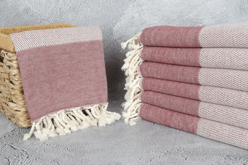 70x36 Cotton Geometric Towel, Welcome Wedding Gift, Wedding Hand Made Gift, Spa Gift Towel, Turkish Towel USA, Quick-dry towel, Summer Gift - 3