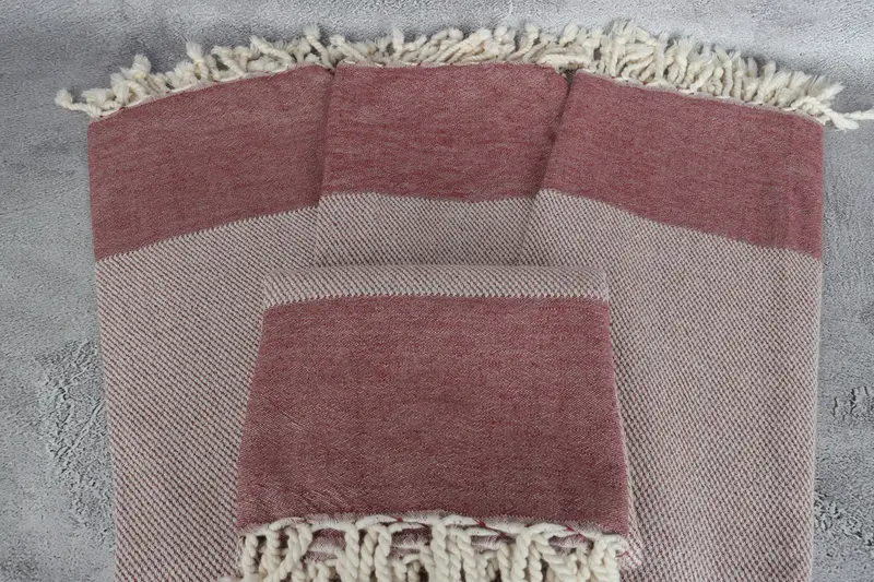 70x36 Cotton Geometric Towel, Welcome Wedding Gift, Wedding Hand Made Gift, Spa Gift Towel, Turkish Towel USA, Quick-dry towel, Summer Gift - 4