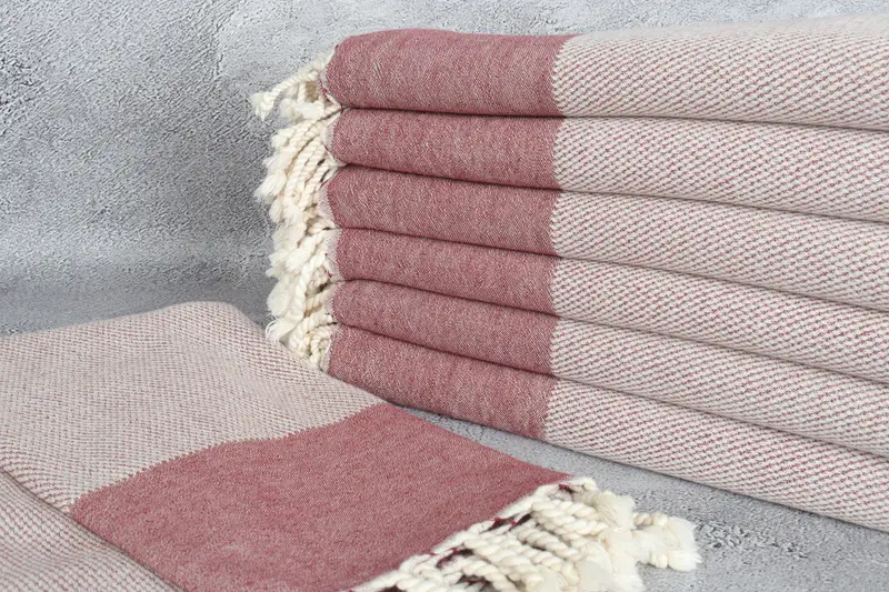 70x36 Cotton Geometric Towel, Welcome Wedding Gift, Wedding Hand Made Gift, Spa Gift Towel, Turkish Towel USA, Quick-dry towel, Summer Gift - 2
