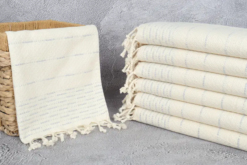 Custom Hand Towel, Bridal Shower Favor, Personalized Gifts, 36x18 Cotton Striped Design Towel, Bachelorette Party Gifts For Bride, Kitchen Towel - 3