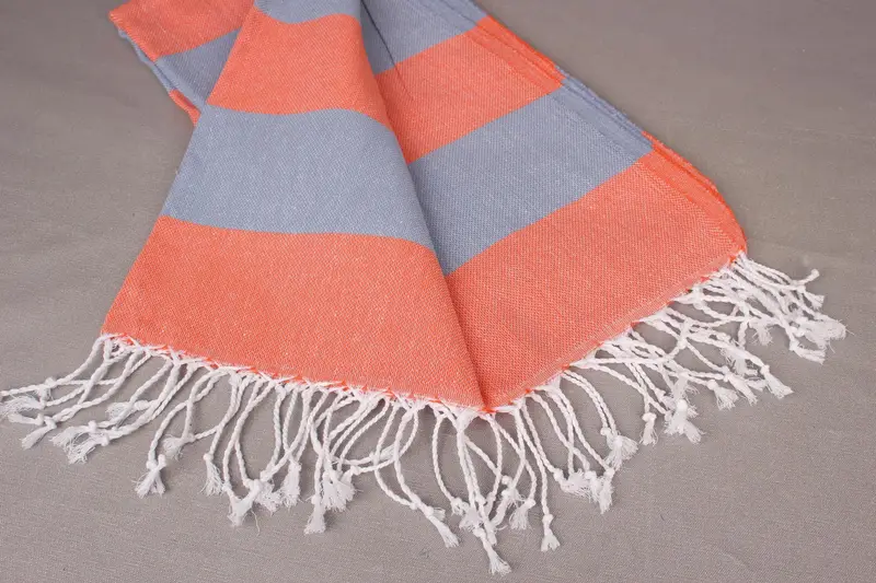 Custom Wedding Gifts, 70x40 Cotton Striped Towel, Beach Towel Gift, Hammam Towel USA, Bridal Shower Favor, Bachelor Bachelorette Party Favors - 8