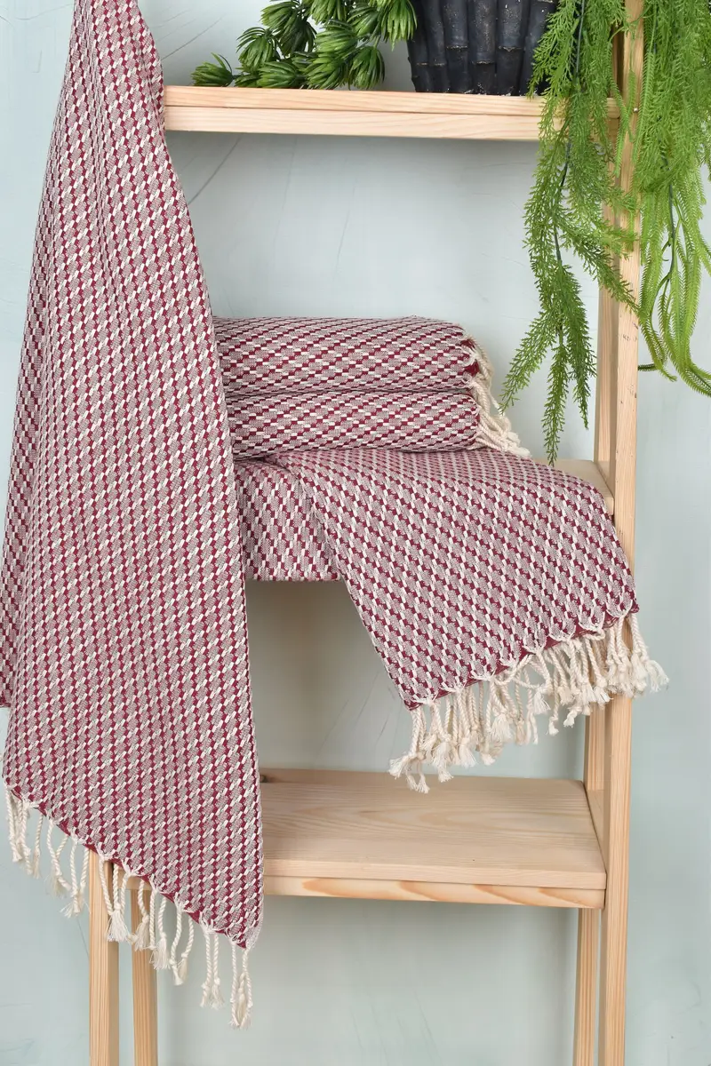 68x40 Cotton Geometric Towel, Bachelorette Beach Towel, Wedding Gifts Towel, Gift For Him, Custom Bath Towel, Boyfriend Christmas Gift, Wedding Gift - 6